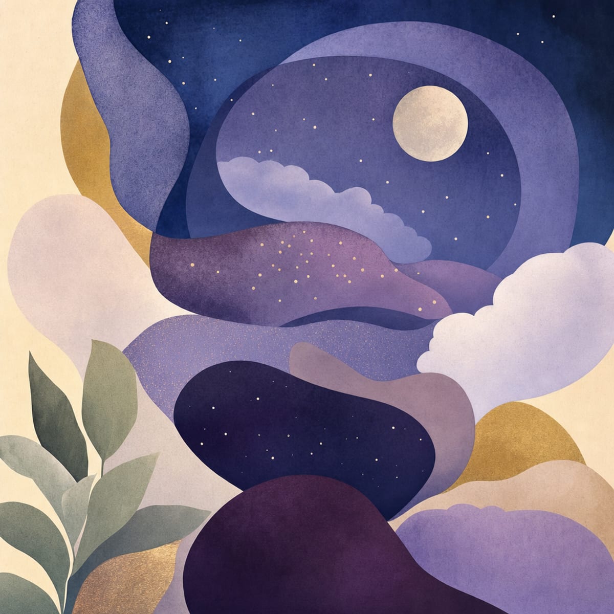 Illustration zur Sammlung 7 Tage besser schlafen